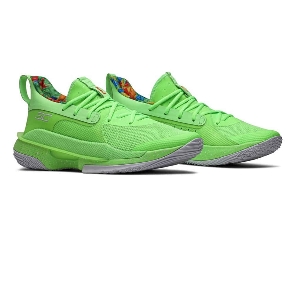 Under Armour Sour Patch Kids x Curry 7 'Lime' Mens Sneakers